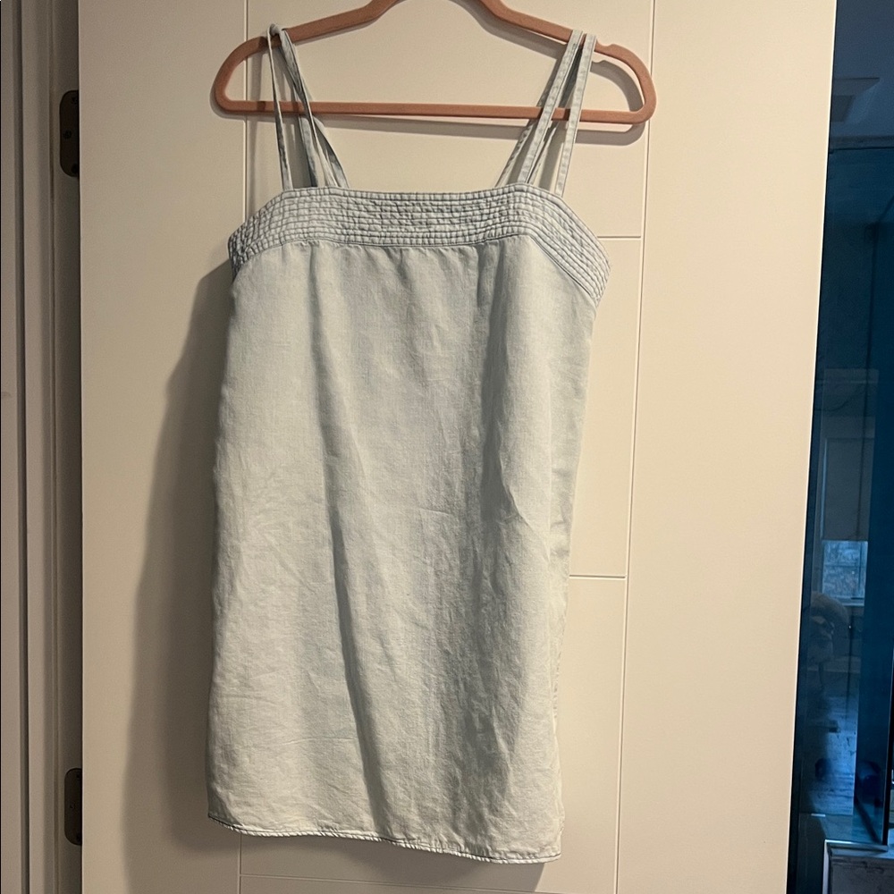 Zara Light Blue Sleeveless Dress size 8